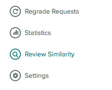 New Review Similarity step in the left sidebar